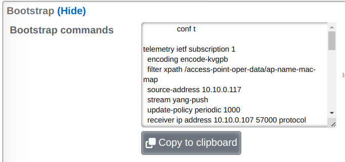 click on copy to clipboard