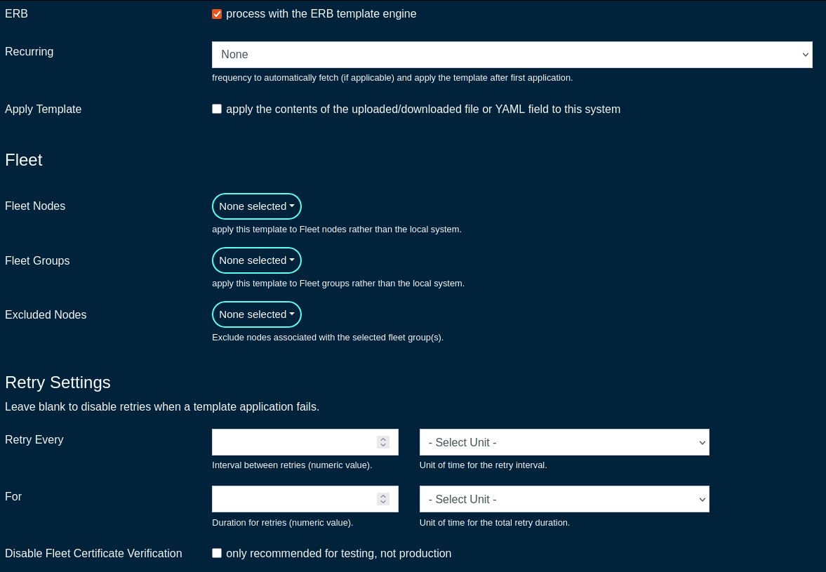Add config remplate, paty 3